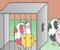 Παίξε το παιχνίδι Adventures of a Cow